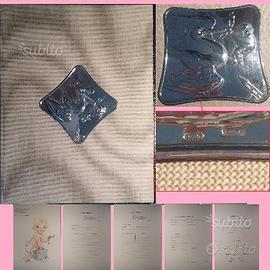 Diario dalla nascita, inserto argento in copertina