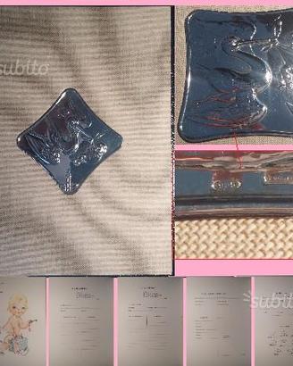 Diario dalla nascita, inserto argento in copertina