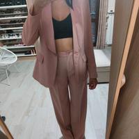 tailleur rosa antico 