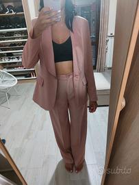 tailleur rosa antico 