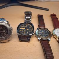 Orologi Sector e Fossil