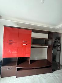 Parete attrezzata soggiorno