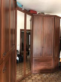 armadio con cabina ad angolo