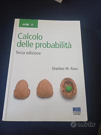 Calcolo delle probabilità terza edizione