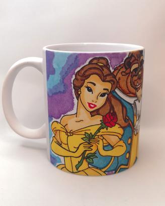 tazza la bella e la bestia 