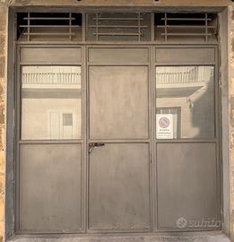 Portone in ferro 3 ante