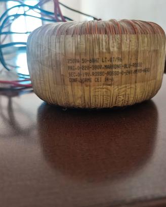 Trasformatore toroidale 250va