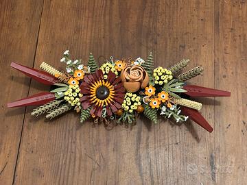 Centro Tavola di Fiori Secchi Lego Botanicals