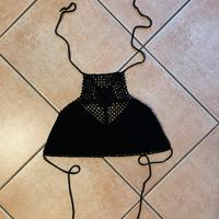 Tezenis Crop Top Lavorazione Crochet