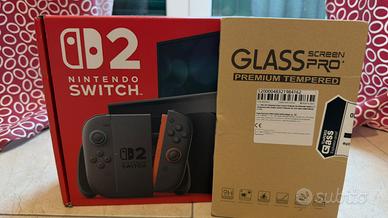 Nintendo Switch 2 NUOVA + Pellicola in vetro