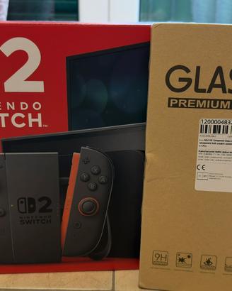 Nintendo Switch 2 NUOVA + Pellicola in vetro