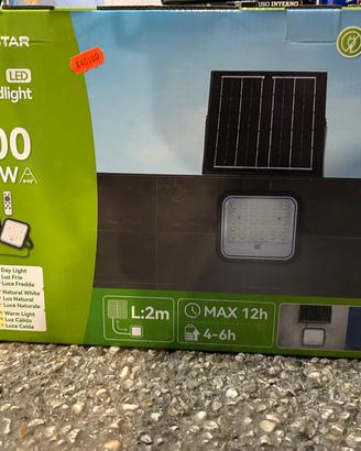 Faretto solare 150 watt