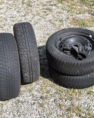 175 65 14 CERCHI E GOMME INVERNALI FIAT PANDA  E Y