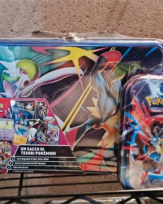 valigetta Pokemon + minitin sealed