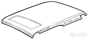 Tetto lamiera Fiat Seicento 600 con tettuccio