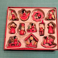 Balocchi per albero di Natale in legno