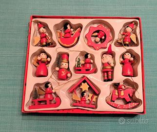 Balocchi per albero di Natale in legno