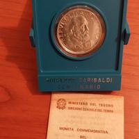 500 lire argento 1982 morte di Giuseppe Garibaldi