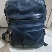 zaino piquadro blue in pelle 