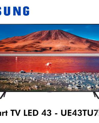 Samsung Smart TV 43" 4K Crystal Display UE43TU7170