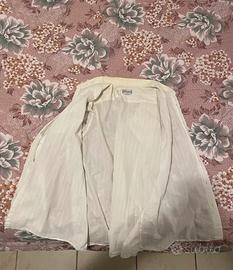 Camicia bianca a righe