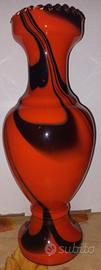 vaso in vetro di Murano opalino Carlo Moretti