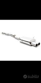 scarico completo decat acciaio inox bmw