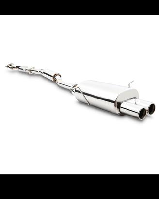 scarico completo decat acciaio inox bmw