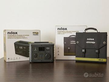 Nilox power station PS300 + pannello solare S60