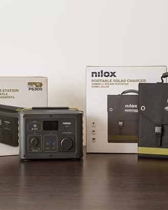 Nilox power station PS300 + pannello solare S60