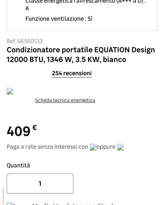 condizionatore portatile 