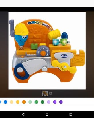 Carpentiere parlante bilingual abc chicco 12m+