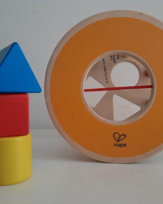 Gioco Hape cilindro Montessori