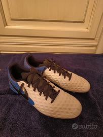 Scarpe da calcio (a 13) Nike Tiempo White