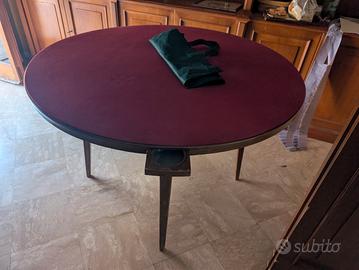 Tavolo da poker vintage 