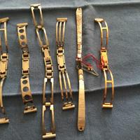 Cinturini semirigidi acciaio o dorati ansa 12-13 m