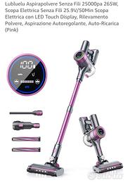 Scopa elettrica NUOVA , Lubluelu Senza Fili,Led