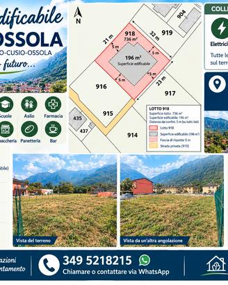 terreno edificabile a Villadossola 