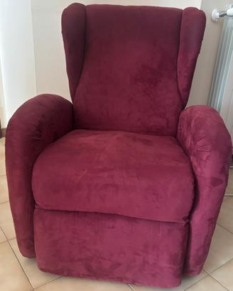 Poltrona Relax regolabile elettricamente