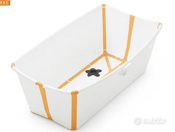 vaschetta Stokke pieghevole gialla 