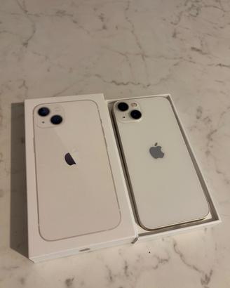 iphone 13 bianco galassia perfetto con scatolo
