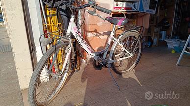 bici donna 24 cambio shimano