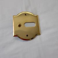 Placca ottone per campanello 