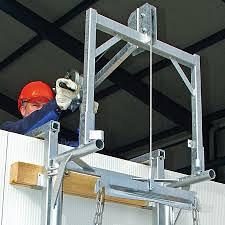 argano tubi di scarico macerie