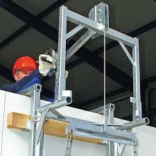 argano tubi di scarico macerie