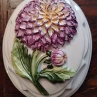 Ceramiche decorative a tema floreale