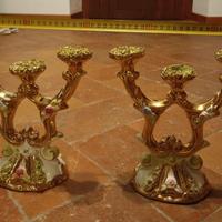 candelabri in ceramica sesto fiorentino 
