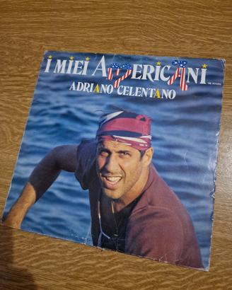 Vinile Adriano Celentano I miei Americani