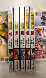 My Hero Academia manga da 1 a 5