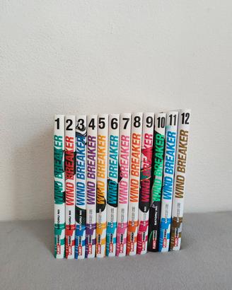 Wind Breaker manga – Volumi 1-12 consecutivi